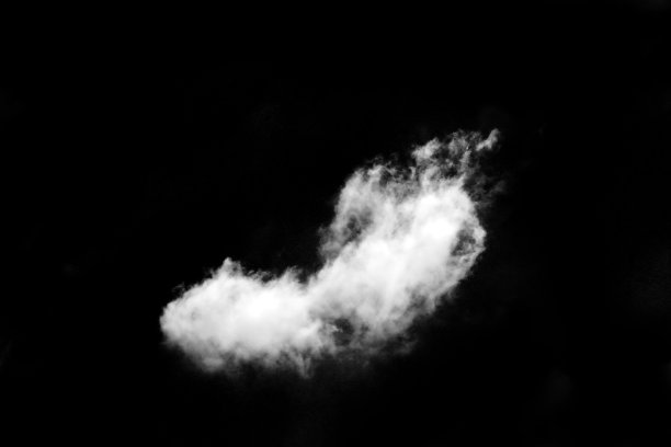 孤立的白云集合图片下载