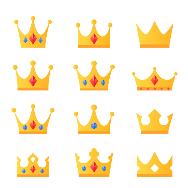 皇冠的图标图片下载
