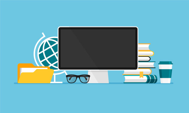 矢量工作空间的学生或学校。图片下载