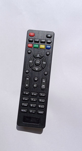 白色背景电视遥控器图片下载
