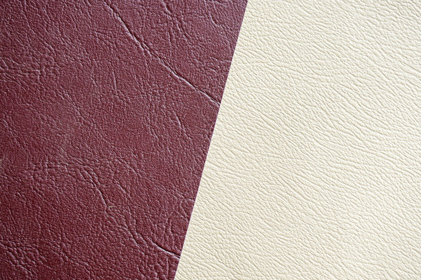 两种色调的棕色和奶油色的皮革纹理可以用作背景图片下载
