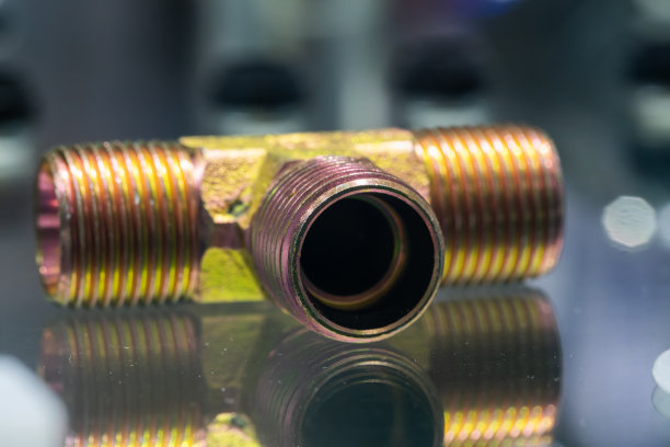 镀铬三通管件图片下载