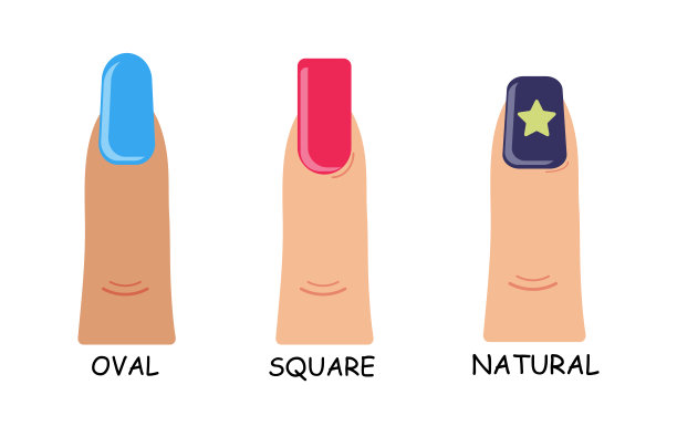 指甲的形状图片下载