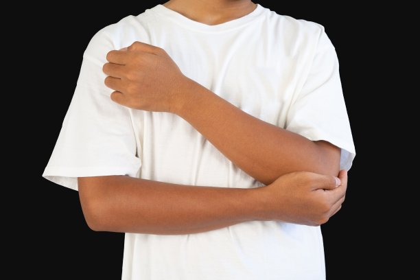 肘部疼痛者隔离图片下载