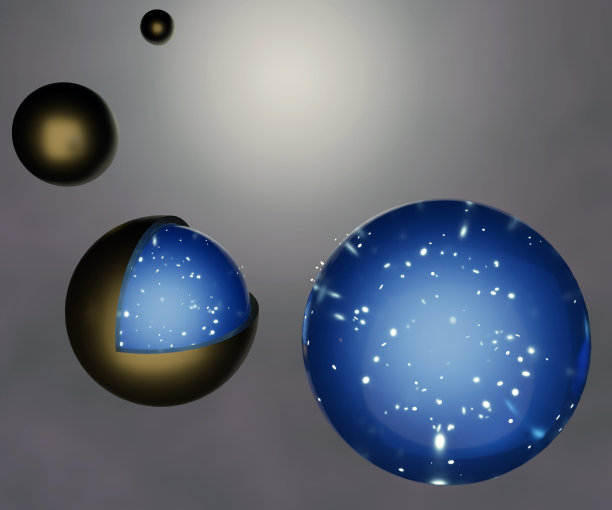 封闭的多孔微球图片下载