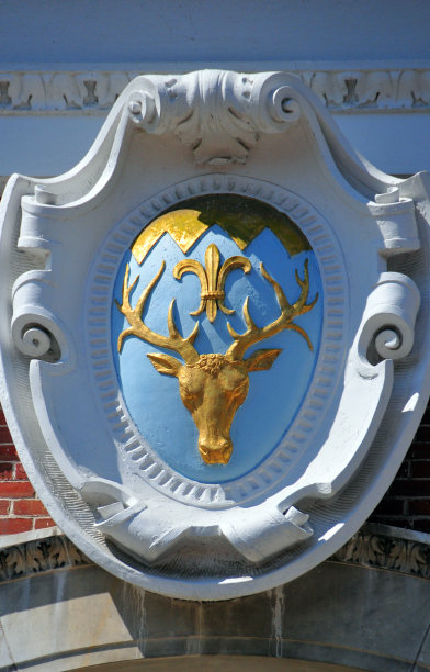 伯灵顿市徽-伯灵顿市政厅，伯灵顿，佛蒙特州，美国图片下载