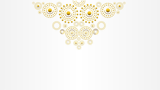 抽象的白色背景与金色元素。图片下载