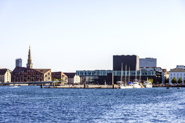 哥本哈根的天际线图片下载