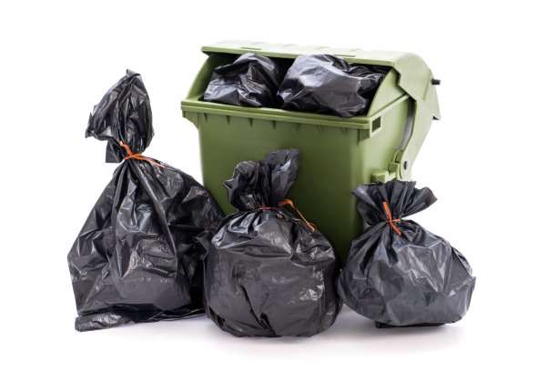 绿色垃圾桶图片下载