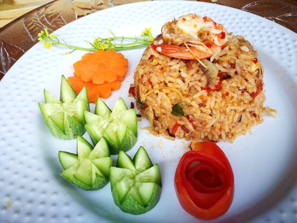 冬阴功炒饭图片下载