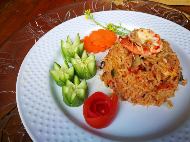 冬阴功炒饭图片下载