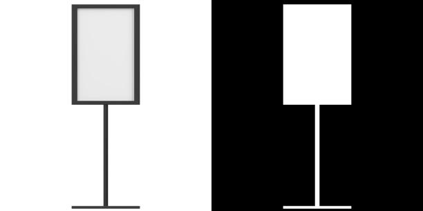 桌面标志横幅支架帐篷图片下载