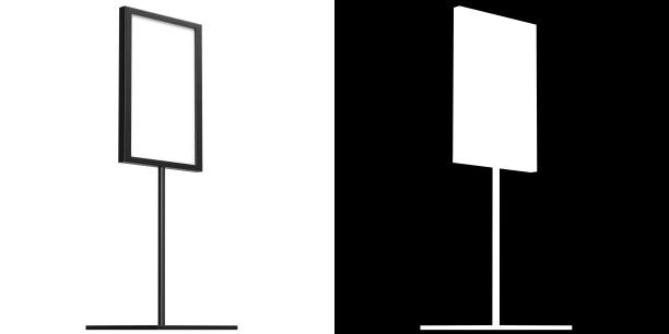 桌面标志横幅支架帐篷图片下载