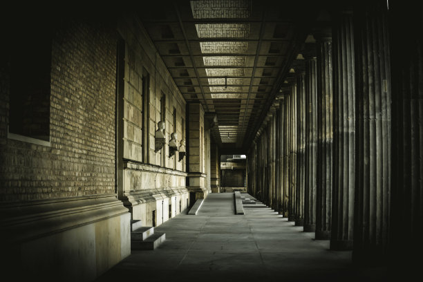 德国柏林空荡荡的大厅图片下载