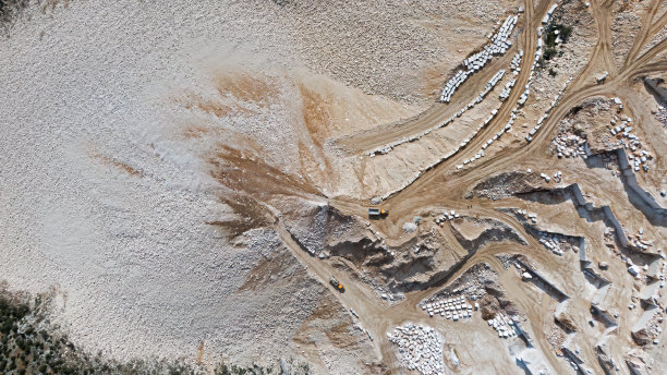 大理石采石场环境灾害，采石场图片下载