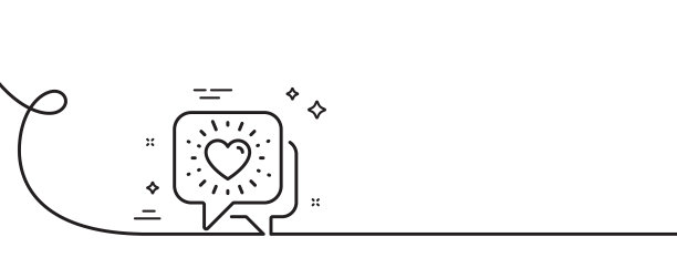 朋友聊天线图标友情爱情标志图片下载