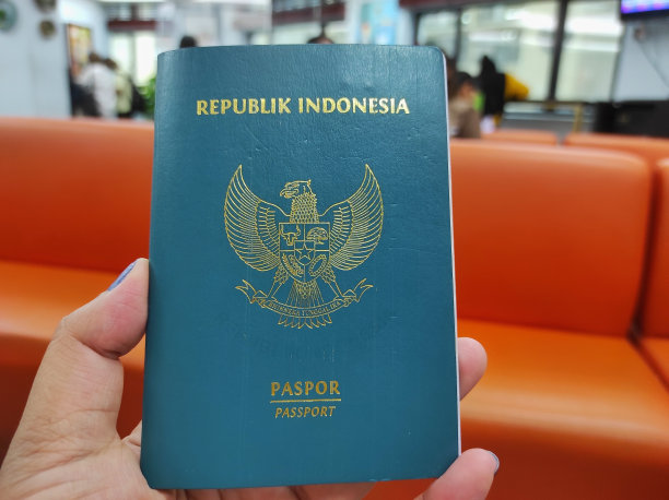 印度尼西亚共和国绿色护照图片下载