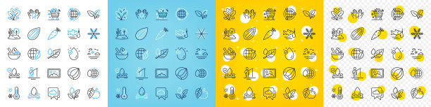 图标集渔民沙拉和水图片下载