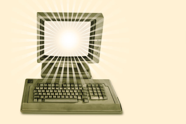 旧的和过时的个人电脑PC图片下载