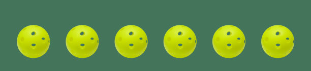 黄色匹克球的全景图案图片下载