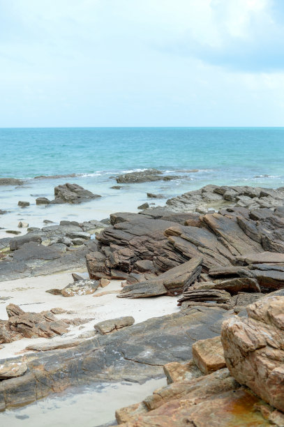 泰国沙美岛的海洋景观图片下载