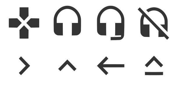 一组8个图标硬件。细线图标的矢量插图。简单的设置。手机和网页。图片下载