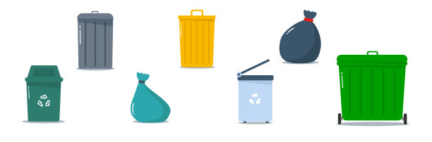 垃圾桶图片下载