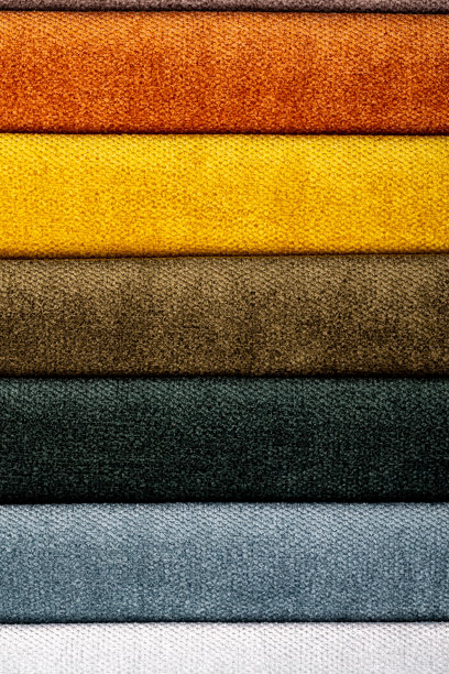 各种颜色的面料图片下载