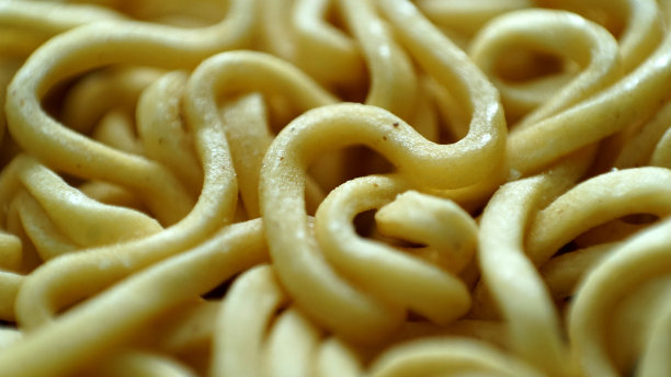 方便面的图案和纹理的特写镜头图片下载