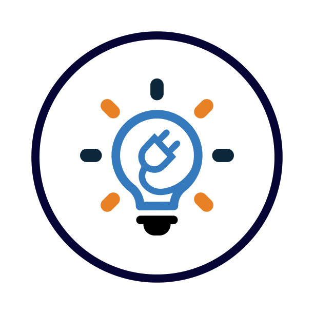 创意，灯泡，灯，插头，电灯泡图标图片下载