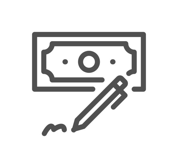 金融犯罪相关图标。图片下载