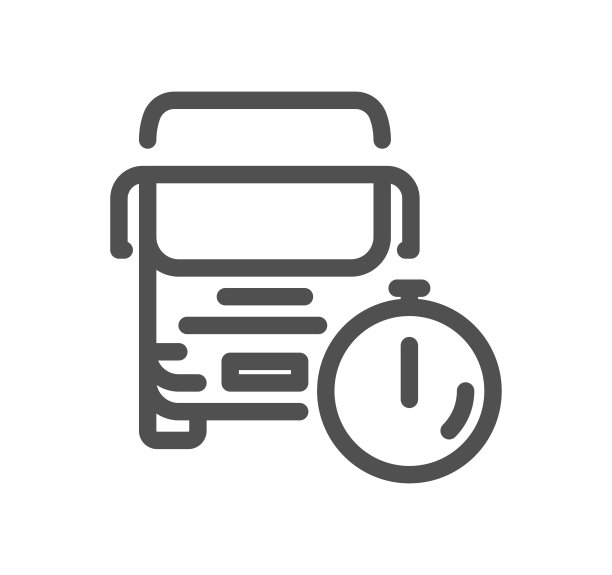 卡车物流相关图标。图片下载