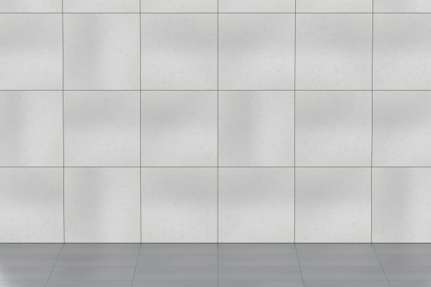 墙壁和地板都是瓷砖的空房间图片下载