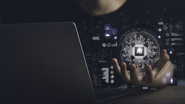 Ai为商业创意概念。商人使用人工智能进行商业计划和分析大数据网络来增长。智能机器人自动化系统开发或物联网机器学习。图片下载