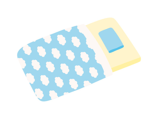 婴儿安慰器的简单矢量插图图片下载