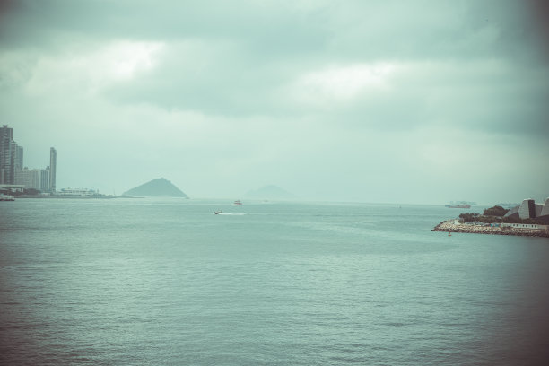 香港的海景图片下载