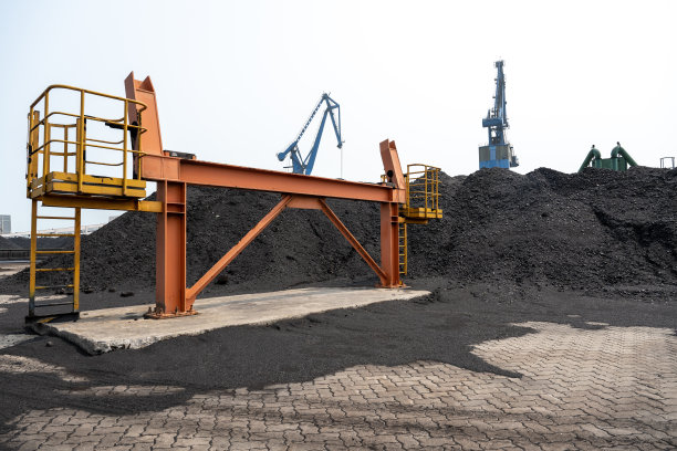 大型煤矿贸易仓储仓库图片下载