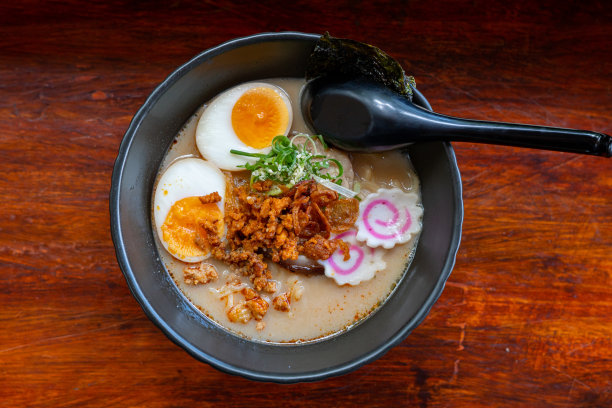 札幌味增拉面碗图片下载