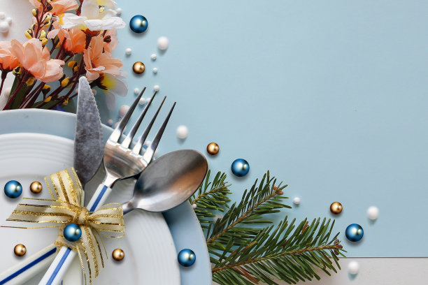 摘要:优雅的禧年背景和旗帜的圣诞节日。图片下载