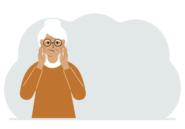 这位女士表达了震惊、惊讶、困惑、压力、焦虑等情绪。向量图片下载