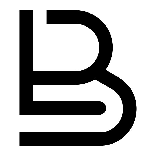 专业创新初始BL标识和LB标识。字母BL或LB最小优雅的字母组合。优质商业艺术字母符号和标志图片下载