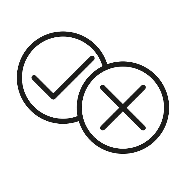 复选标记线图标：矢量图，库存图片图片下载