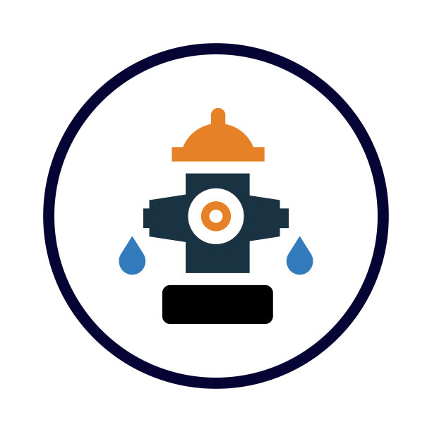 消防栓，公用事业，安全，消防，应急，水，消防栓图标图片下载