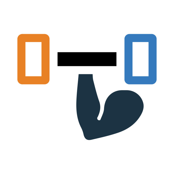 哑铃为健身房，肌肉手，哑铃，运动肌肉手臂持有哑铃图标图片下载