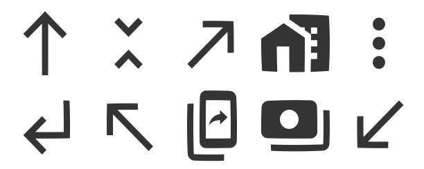 一套10个图标地图。创意商业解决方案图标集。勾勒出孤立的标志。线性符号集。图片下载