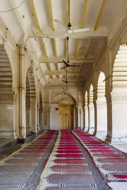 Panchakki清真寺内部，奥兰加巴德，马哈拉施特拉邦，印度，亚洲图片下载