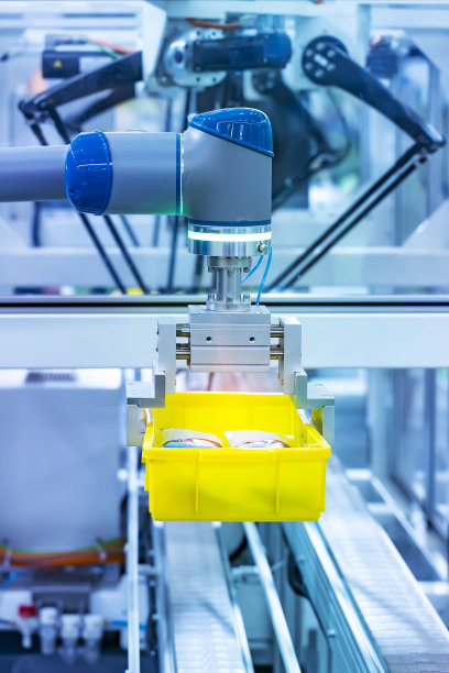 乳品厂工业酸奶包装生产线图片下载