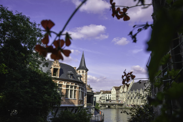 童话般的根特，比利时图片下载