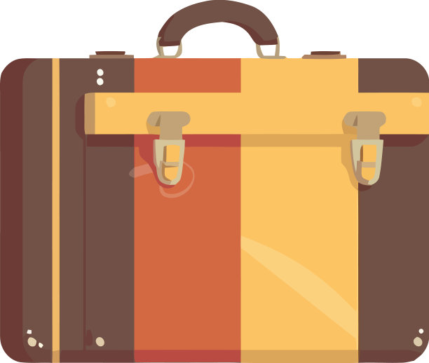 带着时尚的风格旅行，带上你的皮制行李图片下载