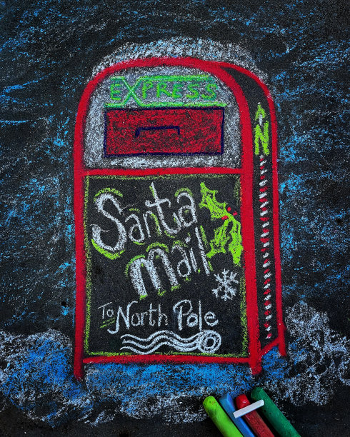 圣诞老人的邮箱图片下载